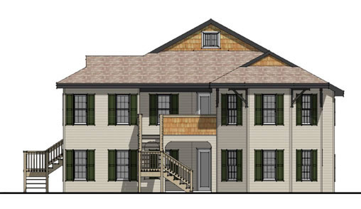front elevation phase 3